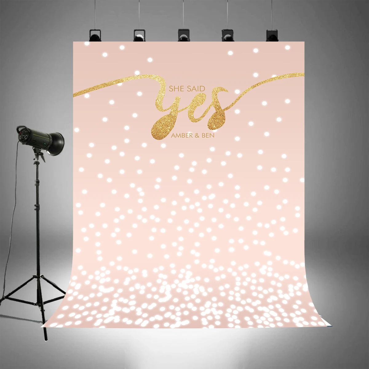 BEIPOTO Weeding backdrop engagement backdrop bridal shower decorations event background photo booth props candy table props B354