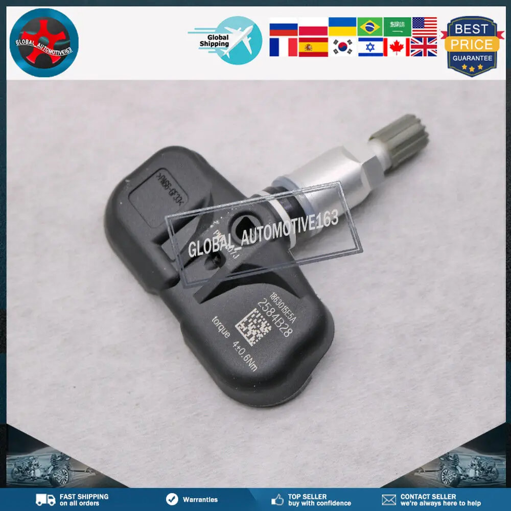 4 x TPMS sistema di monitoraggio della pressione dei pneumatici TPMS sensori PMV-107J per Toyota Lexus Scion 42607-33021