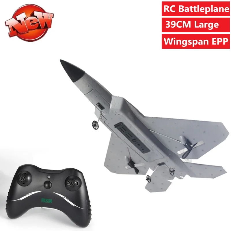 EPP RC Fighter Done Battleplane RTF 2.4G Fixed Wing Remote Controller RC Aircraft 20Mins Play time Fixed Wing 39CM Large Plane