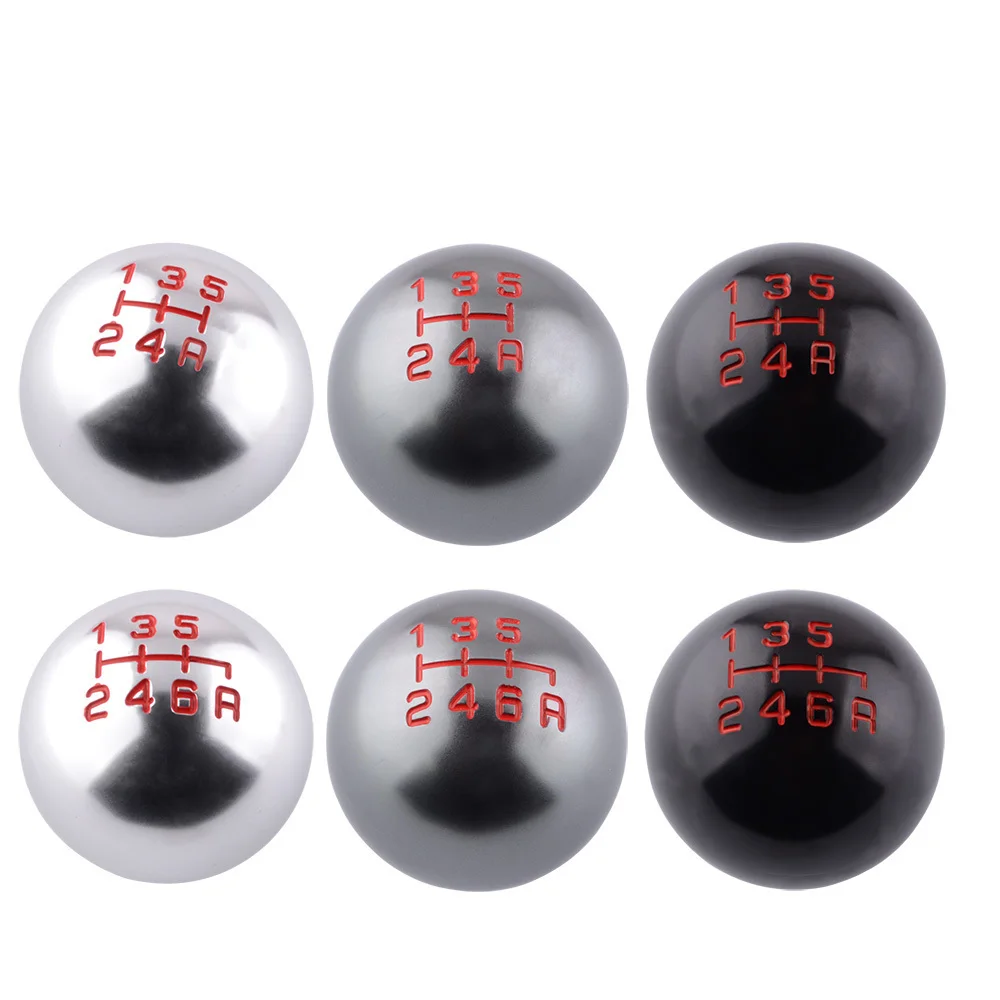 Aluminum 5/6 Speed M10X1.5 Type-R JDM Ball Shape Gear Shift Knob for Honad Civic Fit FD2 FN2 EP3 DC2 DC5 S2000 F20C