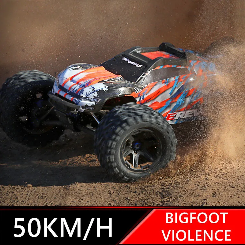 JTY Toys 50km/h Bigfoot RC Truck 4x4 RC Drift Car Waterproof Remote Control Off-Road Trucks Radio Control Cars For Children