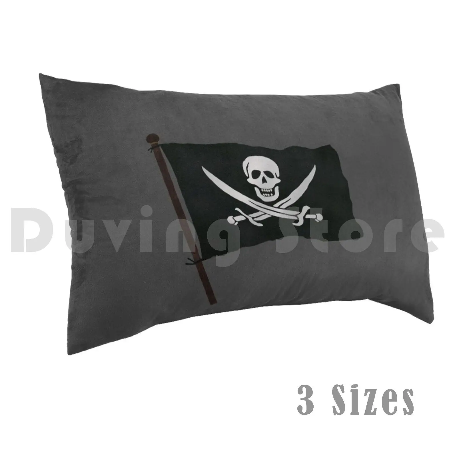 Pirates Flag Pillow case Pirates Flag Skull Ships Curse Of The Black Pearl Dead Men Tell No Tales On