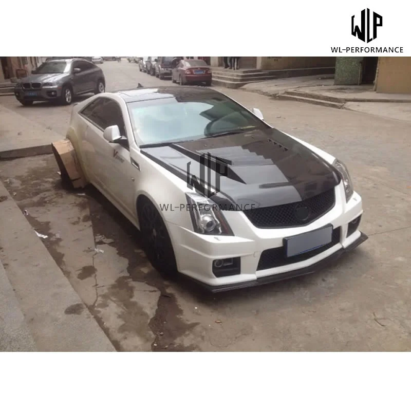 Cts High Quality Carbon Fiber Engine Hood Cover Car Styling for Cadillac Cts Car Body Kit 04-15