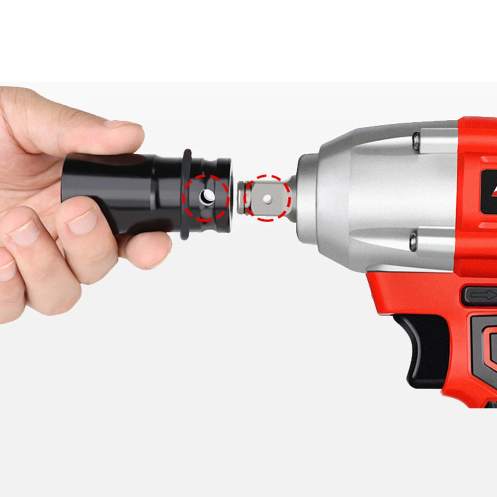 Imagem -05 - Drive Impacto Profundo Chave Soquete Cabeça Adaptador Hexagonal Hex Luva Pneumático Broca Chave Elétrica 10 Mm24 mm 2