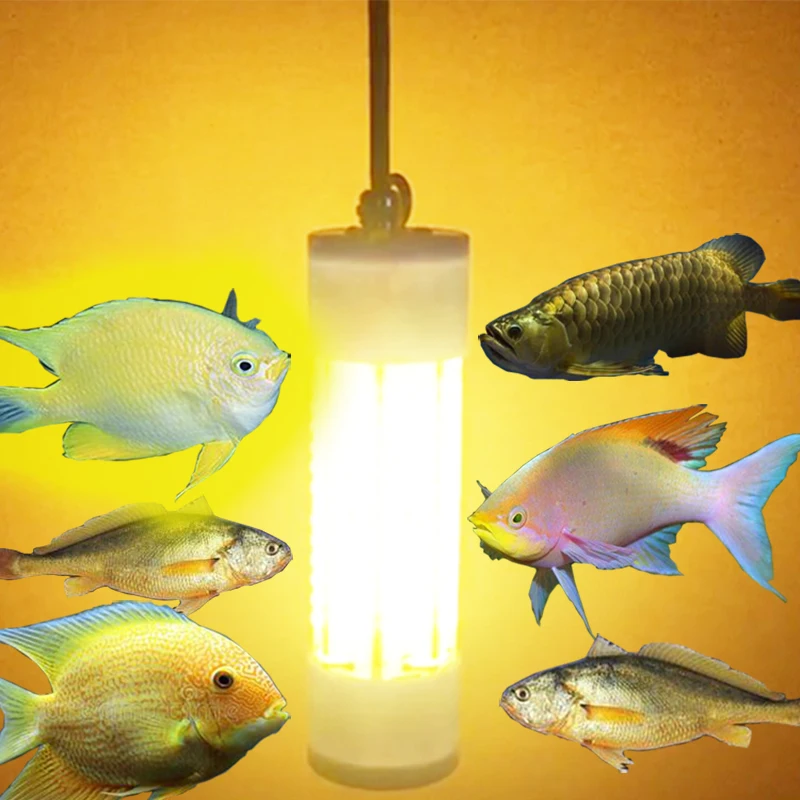 

DC 12V 150W LED Underwater Fishing Light squid led White Color Attract Fish Prawns Squid Krill for Boat fishing light