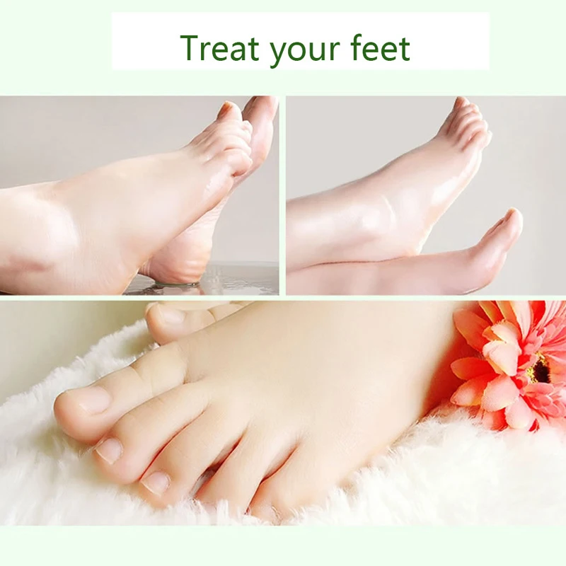 EFERO 2pcs/1pair Peeling Foot Mask Exfoliating Socks for Legs Cream for Heels Remove Dead Skin Baby Feet Mask T1206