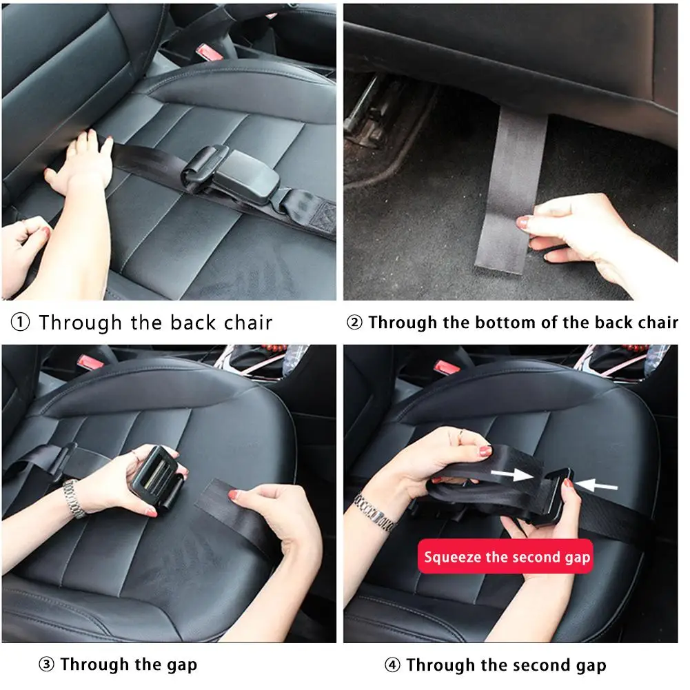Pregnant Woman Car Seat Belts 1.6M Bump Belt Seat two-point Maternity Anti-belt Belt Belly Restraint Safety Belt Drive Safe Belt