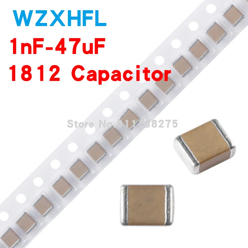 5PCS/LOT SMD ceramic capacitor 1812 47UF 476M 35V X7R 20% non-polar ceramic capacitor MLCC