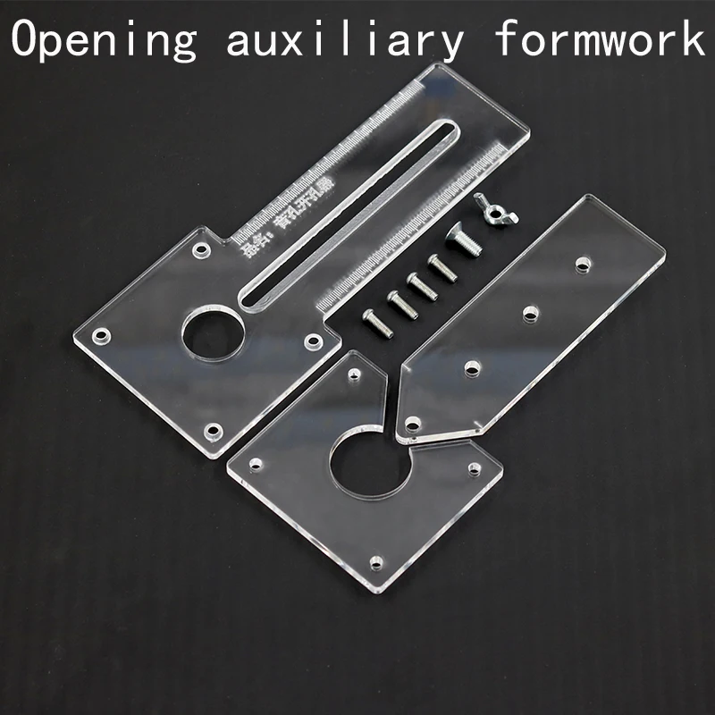 Trimming machine opening tool Guitar sound hole ring Speaker opening woodworking milling hole guitar production repair tool