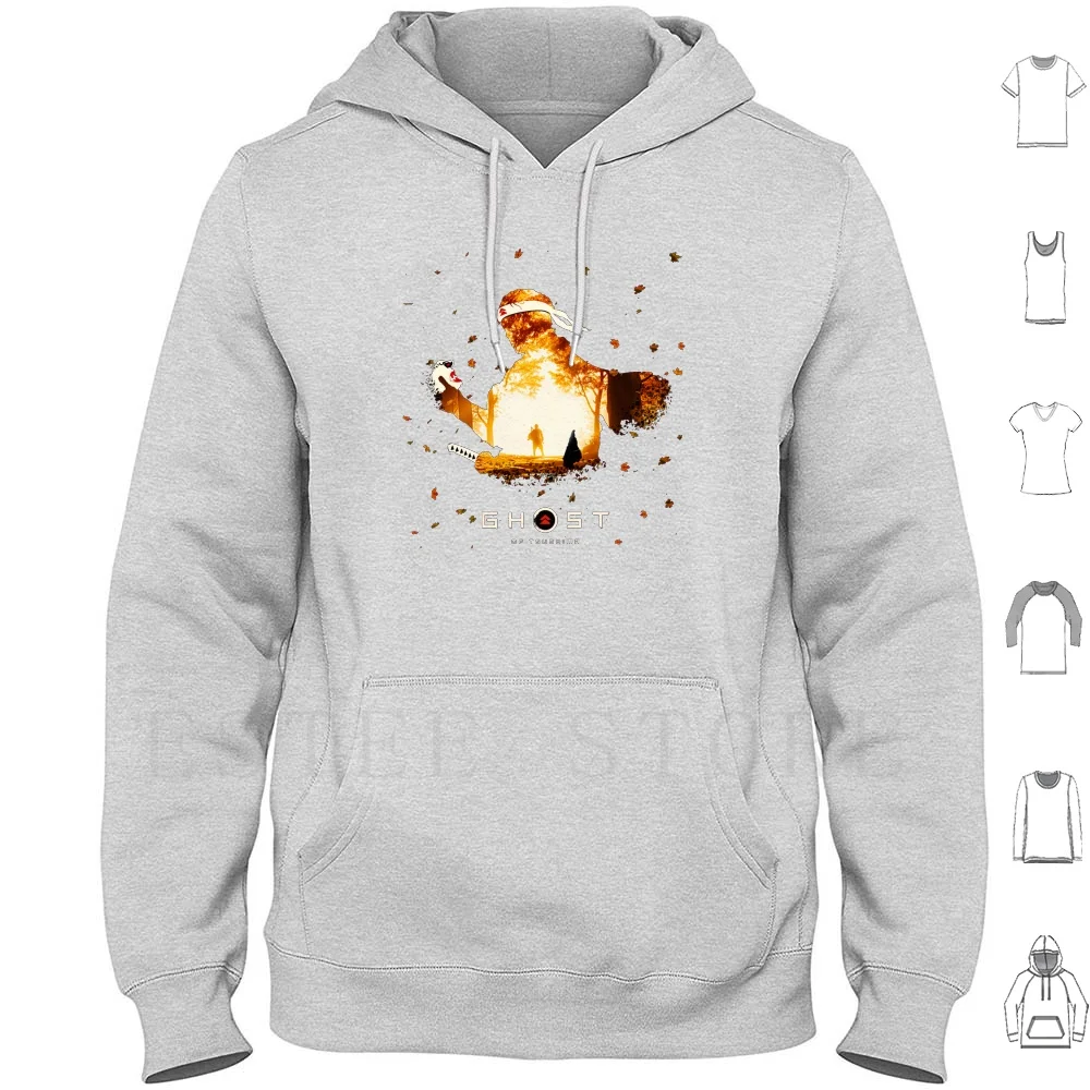 Ghost Of Tsushima Hoodies Long Sleeve Ghost Of Tsushima Best Selling Game New Game Katana Japanese Tsushima Tsushima