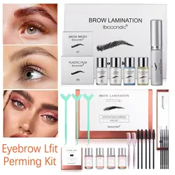 Kit de stratification des sourcils avec brosse, outils de lifting des sourcils, crème de réglage des sourcils, fournitures de salon, lifting des sourcils, gratitude permanente, nouveau