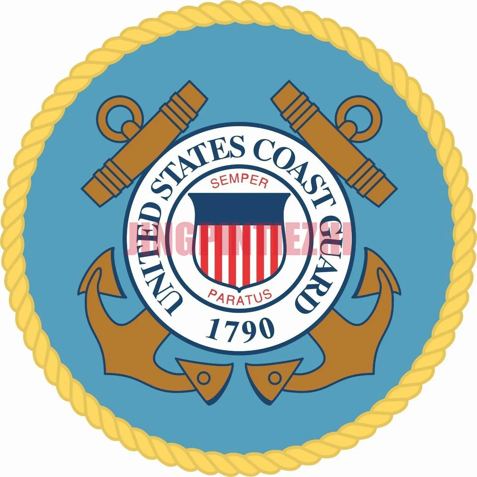 Creative Car Stickers United States Coast Guard Helmet Vinyl Decal Sticker Car Truck Window Racing Motorcycle Helmet Stickers