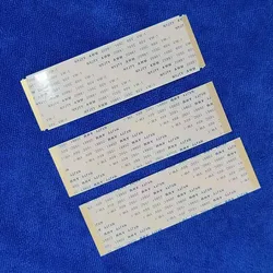 100Pcs/Lot New E129545 AWM 20861 20706 1 A 105C 60V VW-1 50P 55P 60P 68P 80P 96P Same face belt hook Length selection