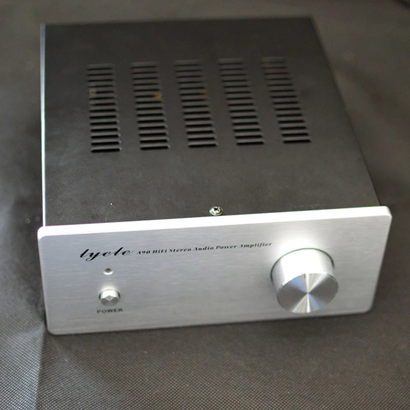 KYYSLB A90 185*80*198MM Nhôm Bảng Điều Khiển Bộ Khuếch Đại Công Suất Khung Xe Màu Preamp Khuếch Đại Ốp Lưng Vỏ