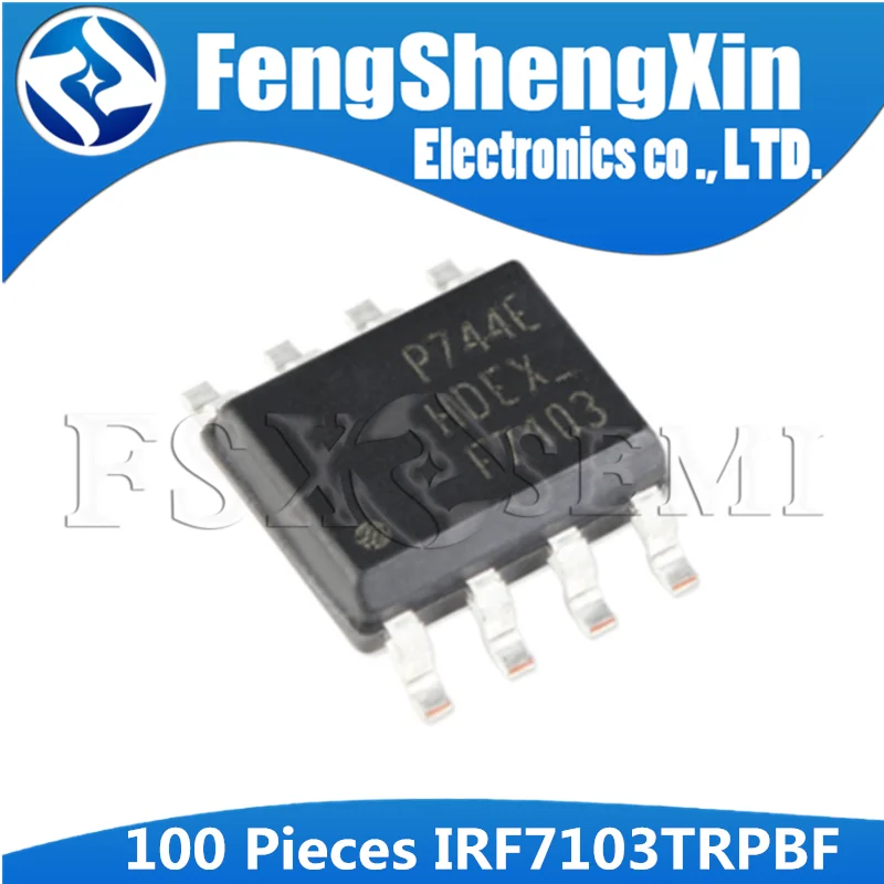 

100 шт./лот IRF7103TRPBF IRF7103 F7103 F7103Q IRF7103QTRPBF Power MOSFET SOP-8