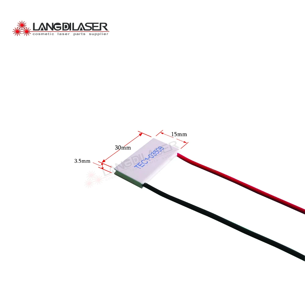 

Peltier cooling plate code : TEC1-03508 for IPL laser cosmetic machine handle , size : 30*15*3.5mm