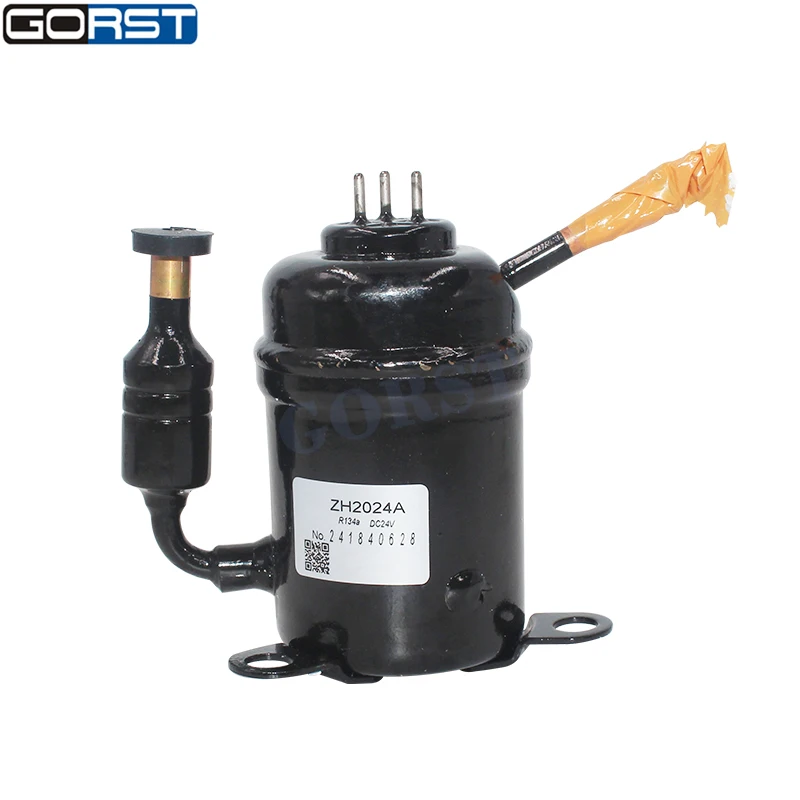 ZH2024A DC 24V Car Refrigeration Air Compressor Fridge Freezer Marine Solar Special Driver for Micro Compressor R134a