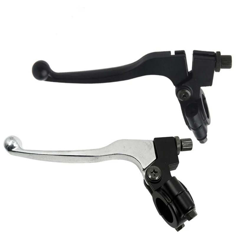 Motorcycles ATV Handle Suitable for Pit Bikes Off-road Motorcycles Aluminum Left 22 mm 7/8 inch Handlebar Clutch Lever