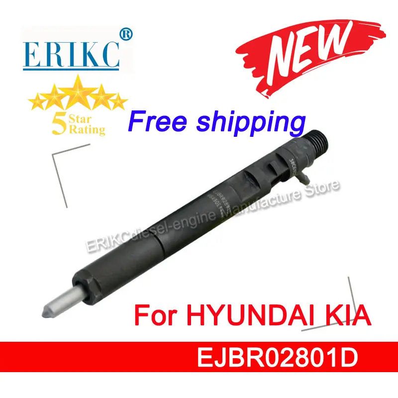 

Free Shipping 33800-4X500 Fuel Injectors for Hyundai Terracan KIA Carnival Sedona 2.9L CRDi 33801-4X500 33801-4X510 EJBR02801D