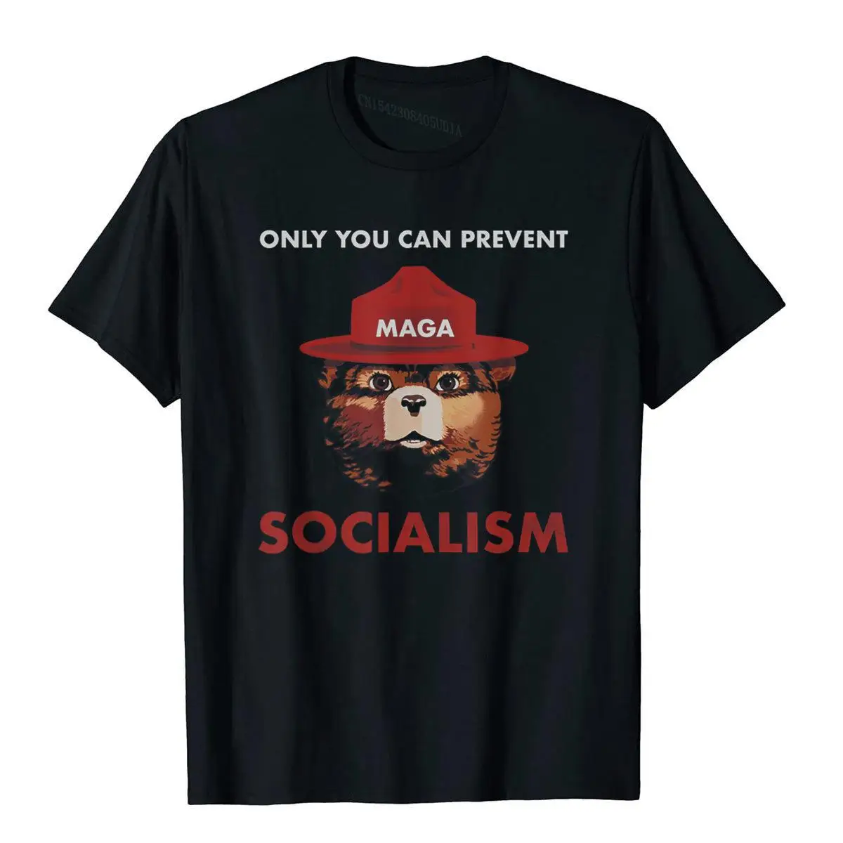 Only Can You Prevent Maga Socialism Tshirt Funny Gift Youth Funny Party Tops & Tees Cotton Top T-Shirts Summer