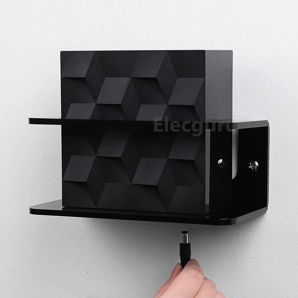 جدار جبل حامل ل NETGEAR شبكة WiFi 6 نظام (MK62 MS60 MR60) الاكريليك الحائط قوس موزع إنترنت واي فاي الجرف صندوق تخزين