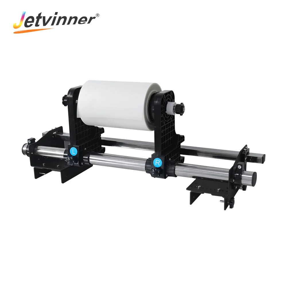 Jetvinner DTF PET Film Roll Holder For A4 A3 DTF Printer Printing In roll Frame For Epson L805 L1800 R1390 DTF Printers