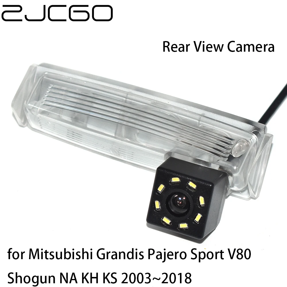 

ZJCGO Car Rear View Reverse Back Up Parking Waterproof Camera for Mitsubishi Grandis Pajero Sport V80 Shogun NA KH KS 2003~2018