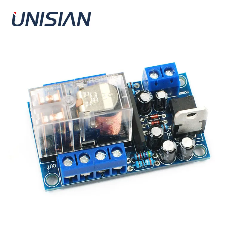 

UNISIAN Delay Speaker Protection Board AC 12-24V UPC1237 Delay 2.0 channel loundspeaker protector Board DIY Audio System