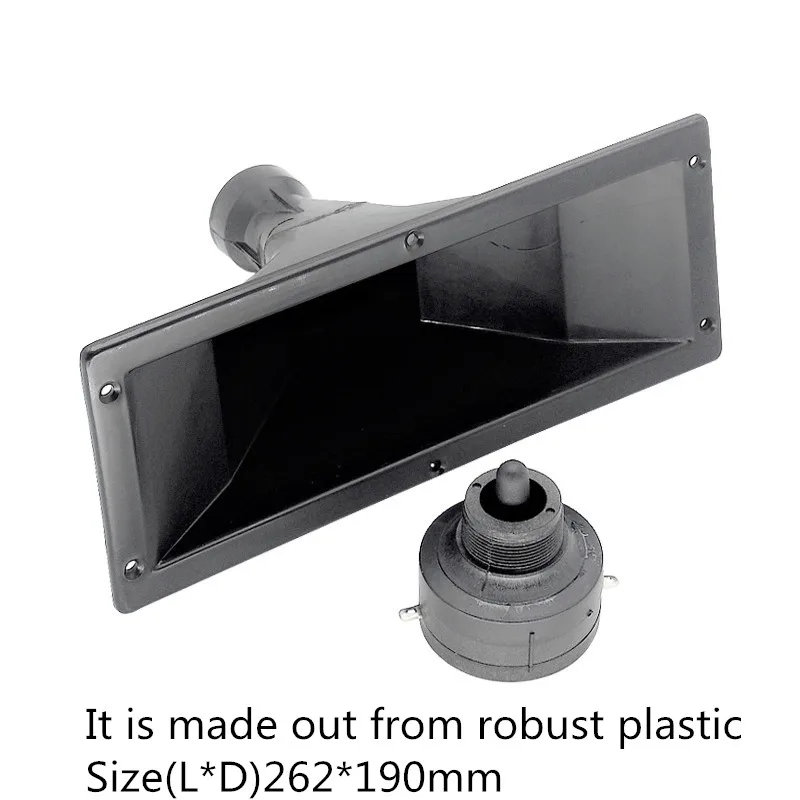 1 قطعة مكبر الصوت بيزو القرن DJ اكسسوارات السيراميك الطنان 50 واط لسيارة الصوت المسرح المنزلي كاريوكي خلاط الصوت المهنية