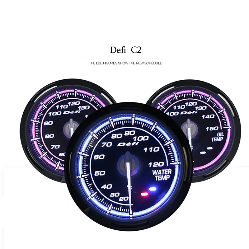 Defi C2 Car modification meter racing modified speed water temperature oil pressure oil temperature vacuum turbo pressure gauge