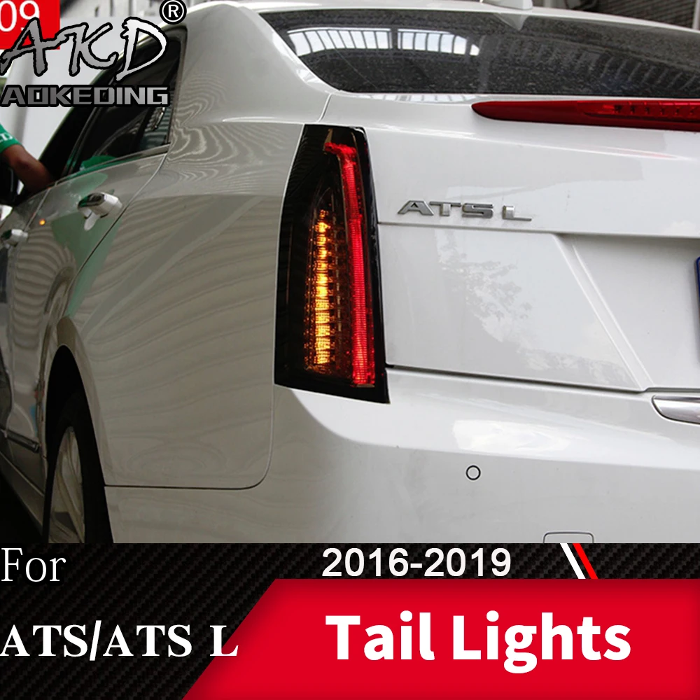 

Tail Lamp For Car ATS 2016-2019 LED Tail Lights Fog Lights Daytime Running Lights DRL Tuning ATS L Car Accessories