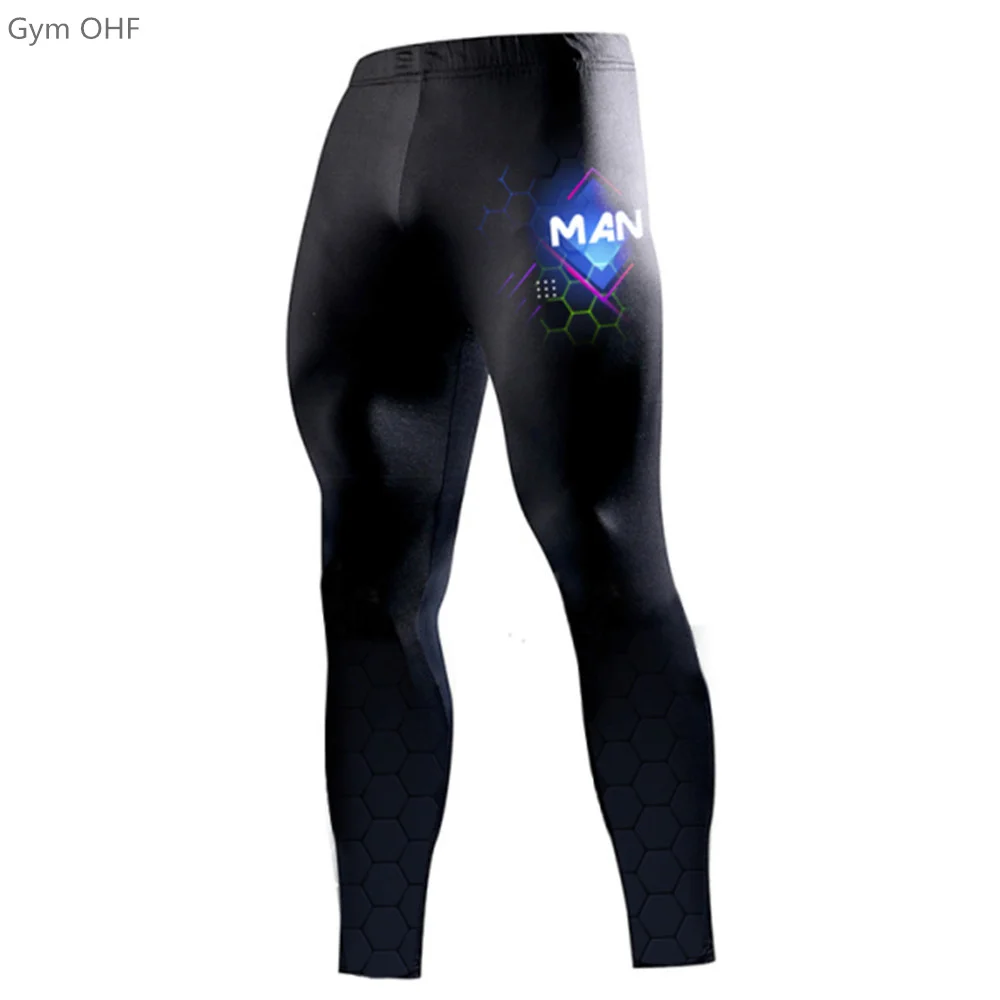 Compression Pants Men Fitness Training Tights Rashgard Jogging Gym Leggings Running Hombre Men\'s Legging Sweatpants Quick-Drying