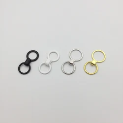 10 sets/lot bra metal ring with hook bra clipper bra strap hidden buckle bra making DIY accessories