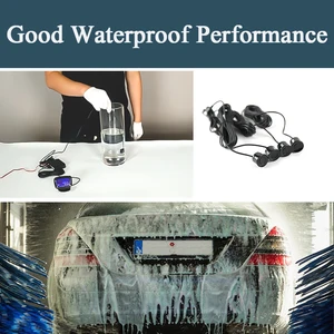 SINOVCLE 4 Sensors Bell 22mm Kit Parking Sensor Car Reverse Backup Radar Sound Alert Indicator System Probe 12V Free Shipping 8 Main Sales Parking Sensors - №3