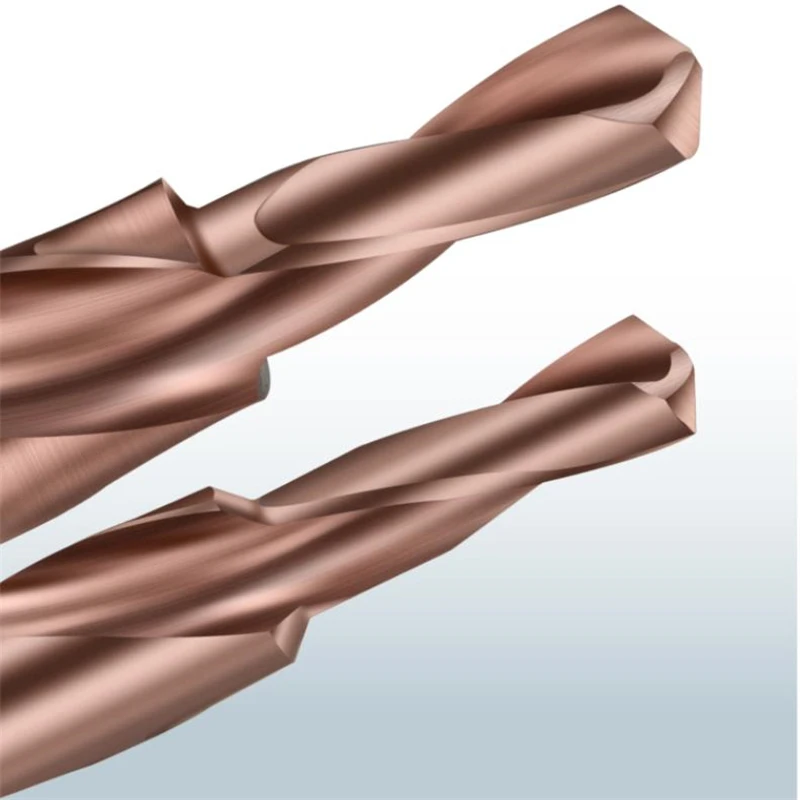 Broca escalonada de dos etapas de cobalto M35 HSS-CO, tornillo avellanado, taladro avellanador para perforación y biselado inoxidable