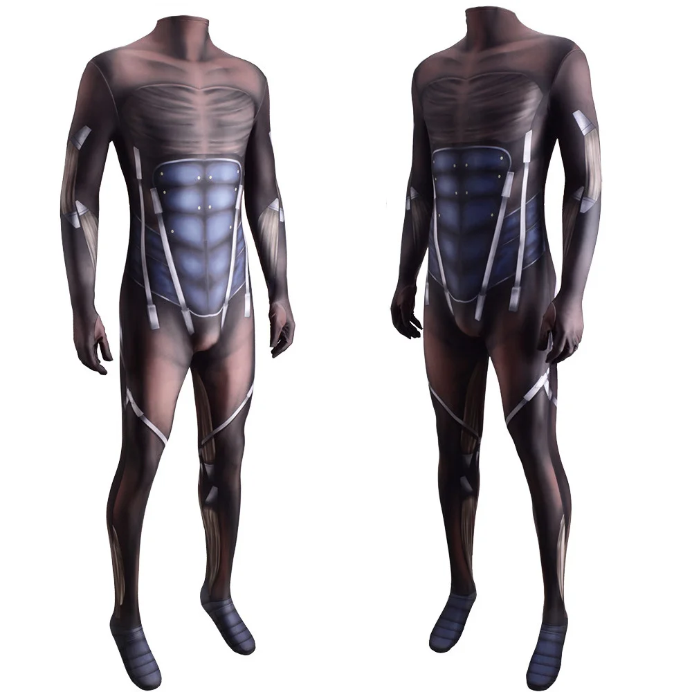 Raiden mgs cosplay kostüm spandex superheld zentai passt halloween kostüm raiden metall ausrüstung festes kostüm für erwachsene kinder