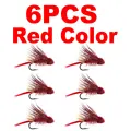6 piezas Rojo