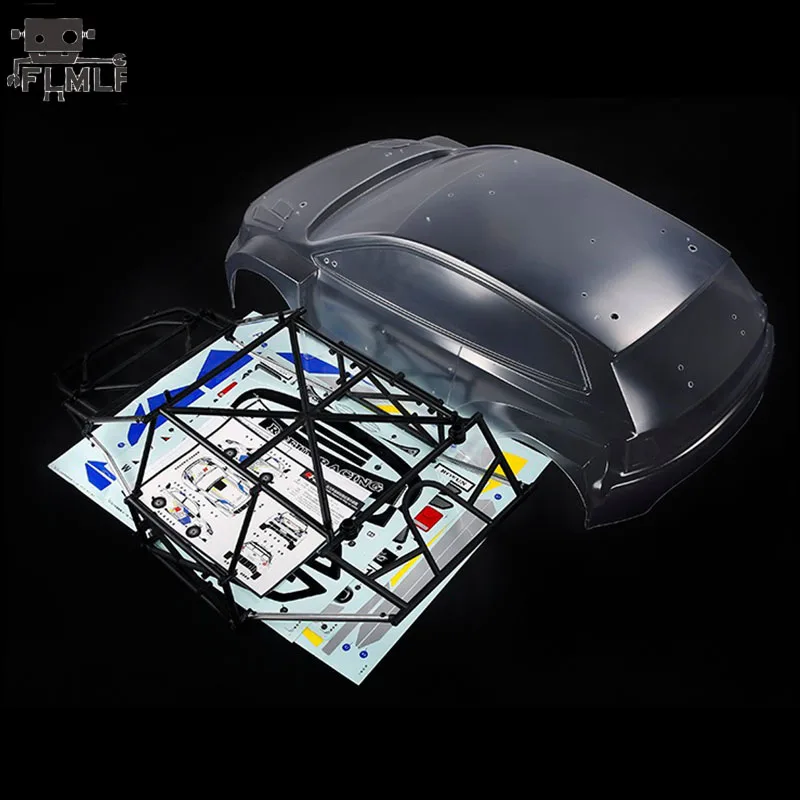 Plastic Car Shell with Roll Cage Kit Fit 1/5 ROFUN ROVAN RF5 RACING WRC 4WD Rally TOYS PARTS