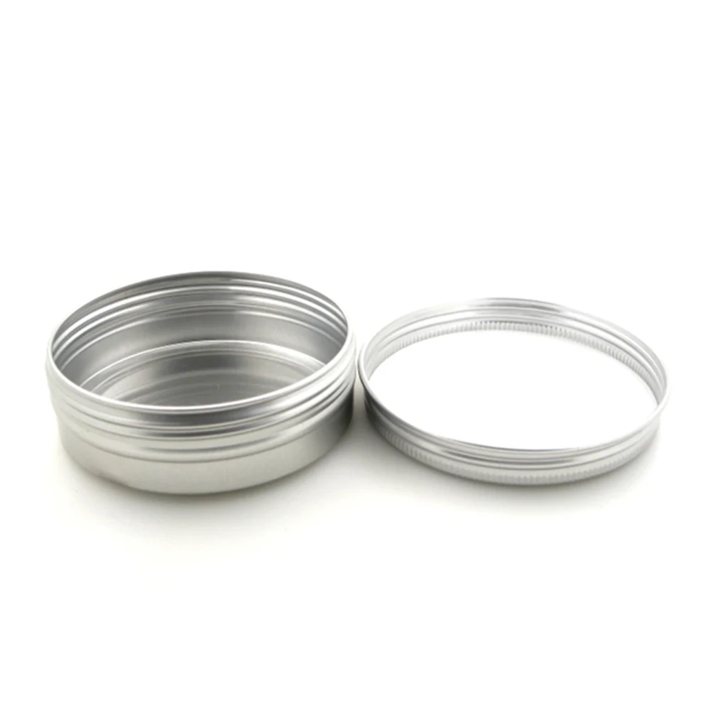 5g 10g 15ml 20g 30ml 40g 60g/2oz 80/100/120/150/200/250g aluminum tin bottle,comestic containers case  jar with screw thread lid