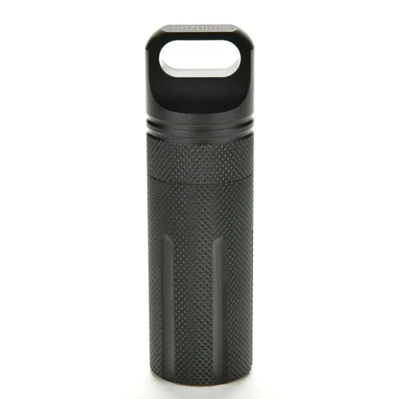 Balight Outdoor Waterproof Bottles Cigarettes Matches Emergency First Aid Survival Pill Bottle Camping EDC Tank Box Q85