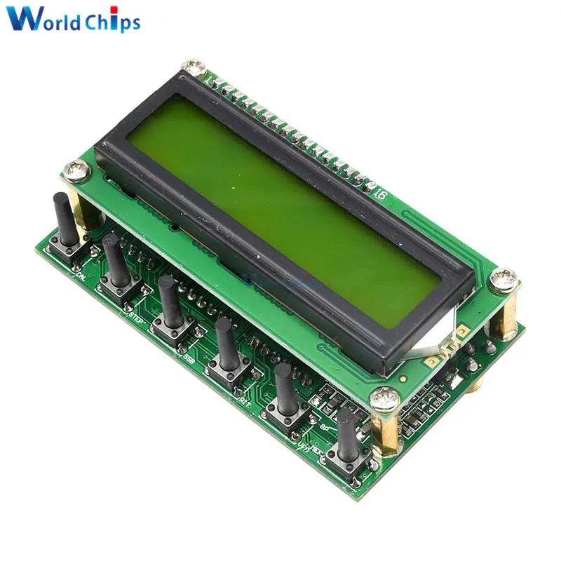 DDS Signal Generator Module 0-55MHz LCD Digital Display DDS Function Generator Frequency for HAM Radio VFO Wireless