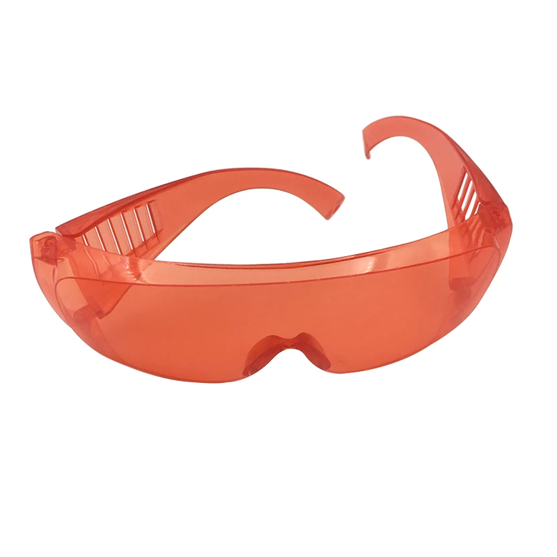 Dental Red Eye Protection Glasses Teeth Whitening Goggle Glasses Curing Light UV Dentist Tools