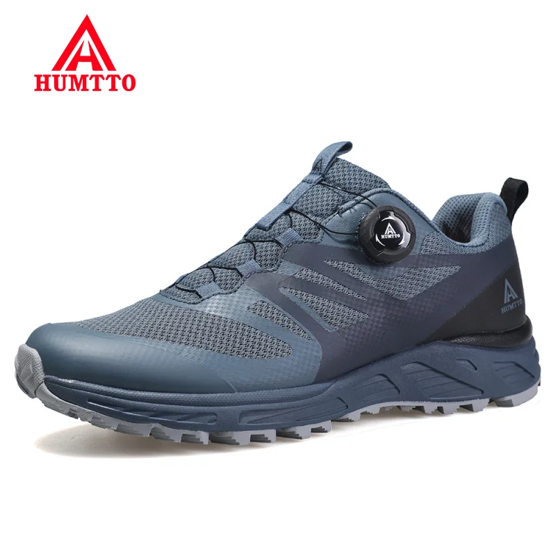 

HUMTTO Breathable Sport Trainers Running Shoes Waterproof Sneakers for Men Leather Luxury Designer Casual Mens Jogging Shoes Man