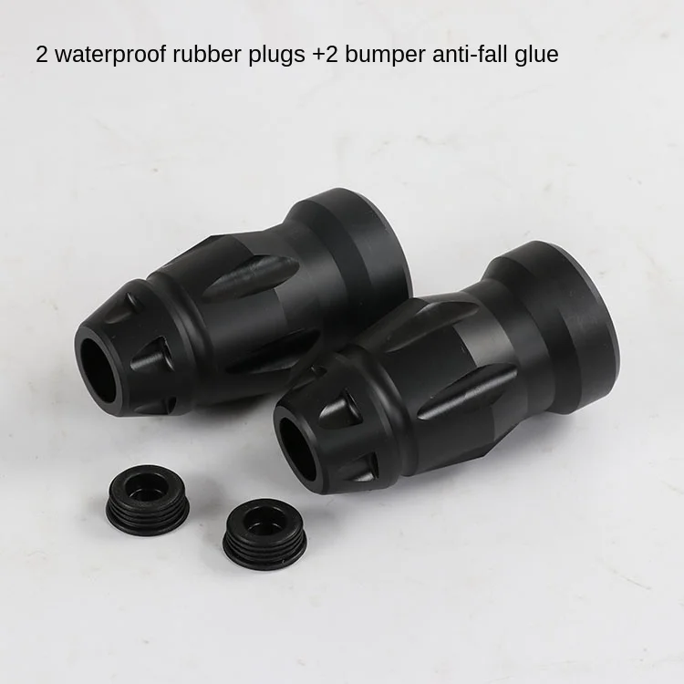 Motorcycle Bumper Anti Falling Rubber Guard Bar Protects Plug For Zontes 125-G1 / G155 SR / U-155 / 125-U / 125-Z2 / 155-Z2