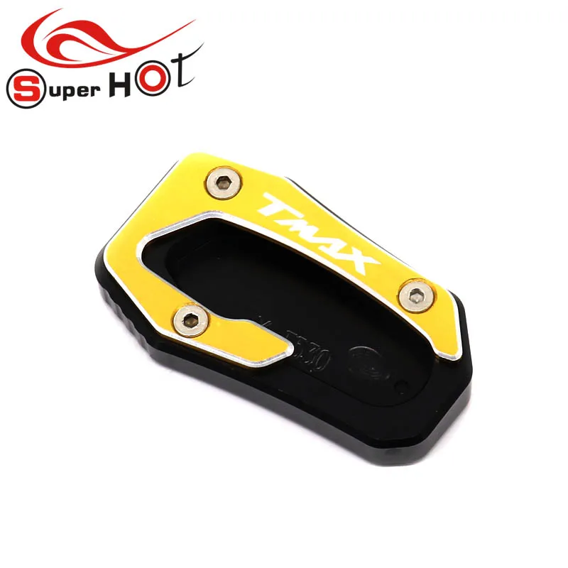 For Yamaha Tmax560 Tmax530 Tech Max 560 Motorcycle  Accessories Side Stand Foot Enlargement Kickstand Extension Plate