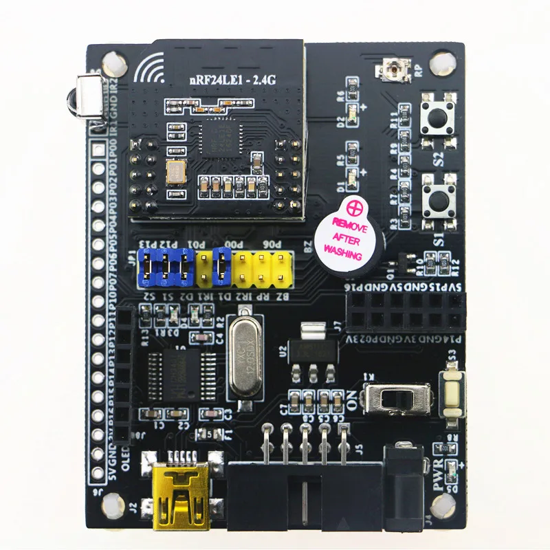Kit de desarrollo de placa de desarrollo NRF24LE1, plataforma de desarrollo, módulo inalámbrico RFID 2,4G activo