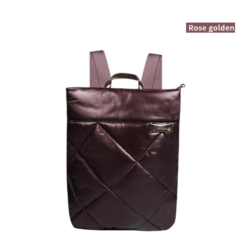 PLAYKING-Bolso de mano de algodón suave para mujer, bolsa grande de hombro de diseñador, mochila de lujo, invierno, 2019