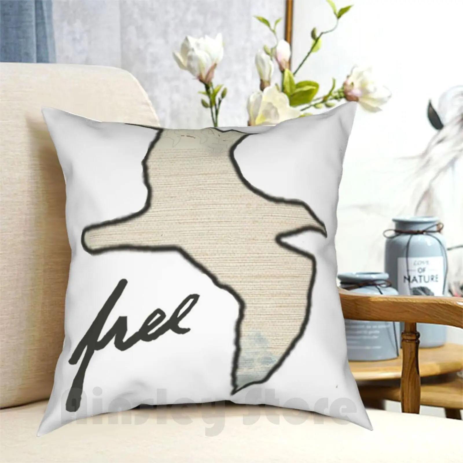 أغاني البوب: تحية لريك نيلسون - التصميم الرسمي لشركة سام نيلسون. كيس وسادة مطبوع للمنزل وسادة رمي ناعمة ريكي #1