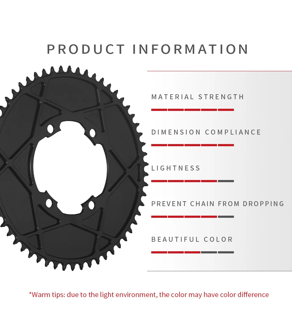 107mm BCD Chainring for Sram RIVAL CRANK 42T 44T 46T 48T 50T 52T Bike Chain 107bcd Road Bike Chainrings