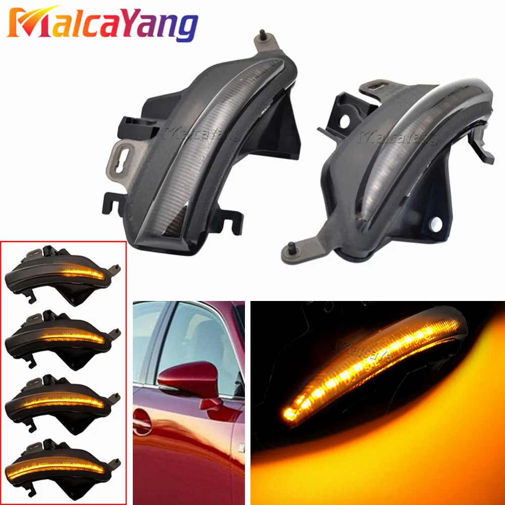 

2Pieces For Lexus IS250 IS300 IS350 IS200T LS460 LS460L LS600H CT200H Amber Led Dynamic Side Mirror Blinker Lights Turn Signal